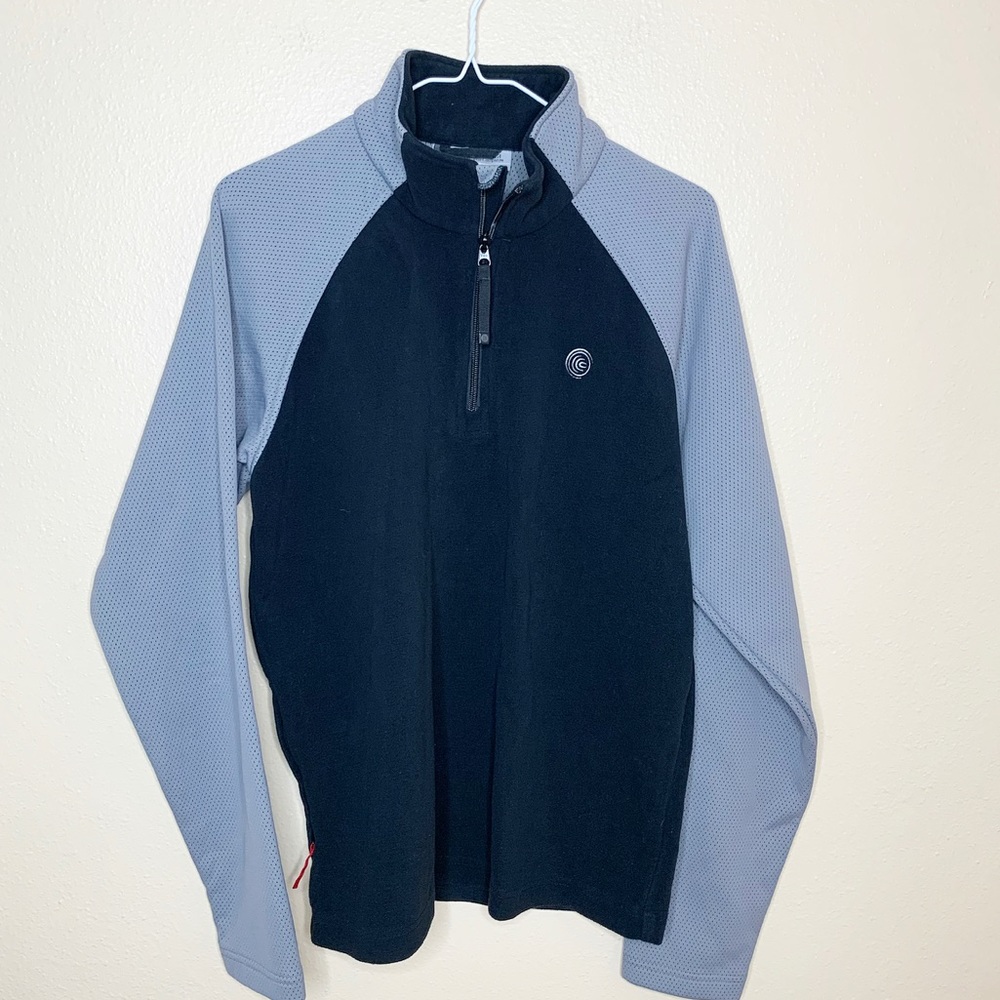 Men’s Columbia Black/Grey  Fleece Pullover